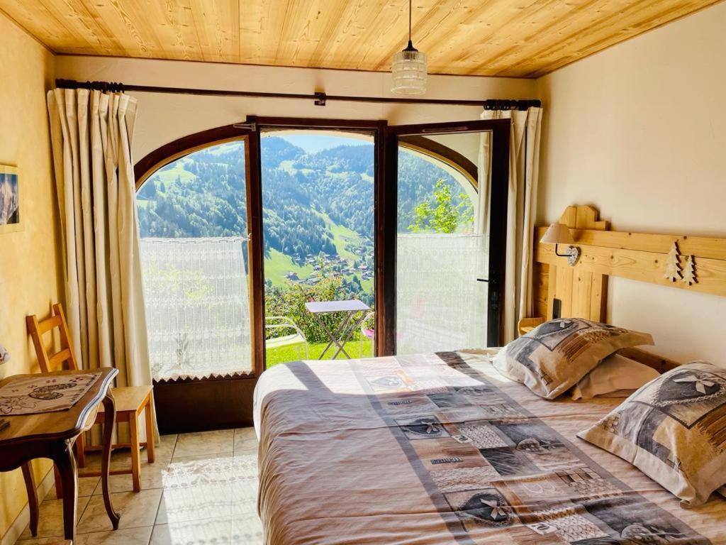 Chambre D'Hotes La Trace La Clusaz Bagian luar foto