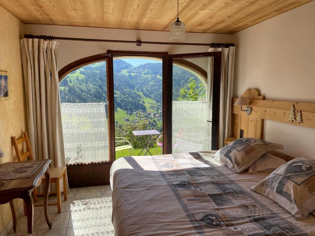 Chambre D'Hotes La Trace La Clusaz Bagian luar foto
