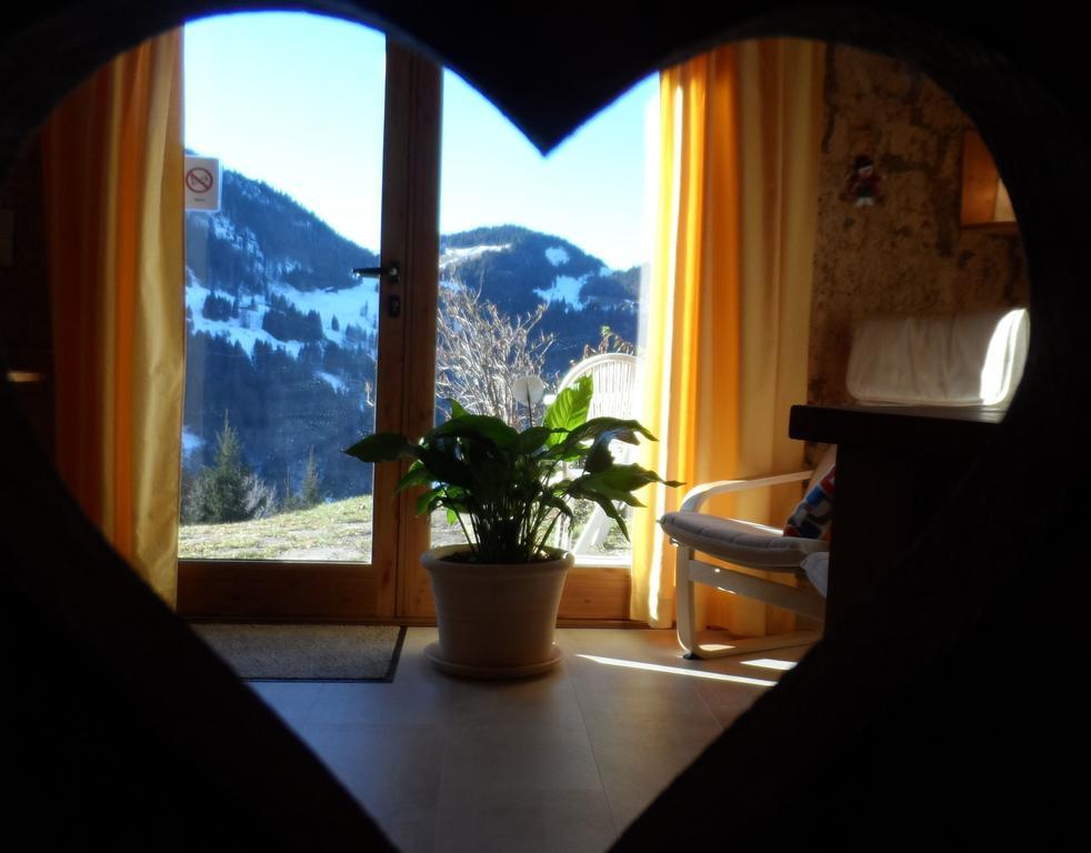 Chambre D'Hotes La Trace La Clusaz Bagian luar foto