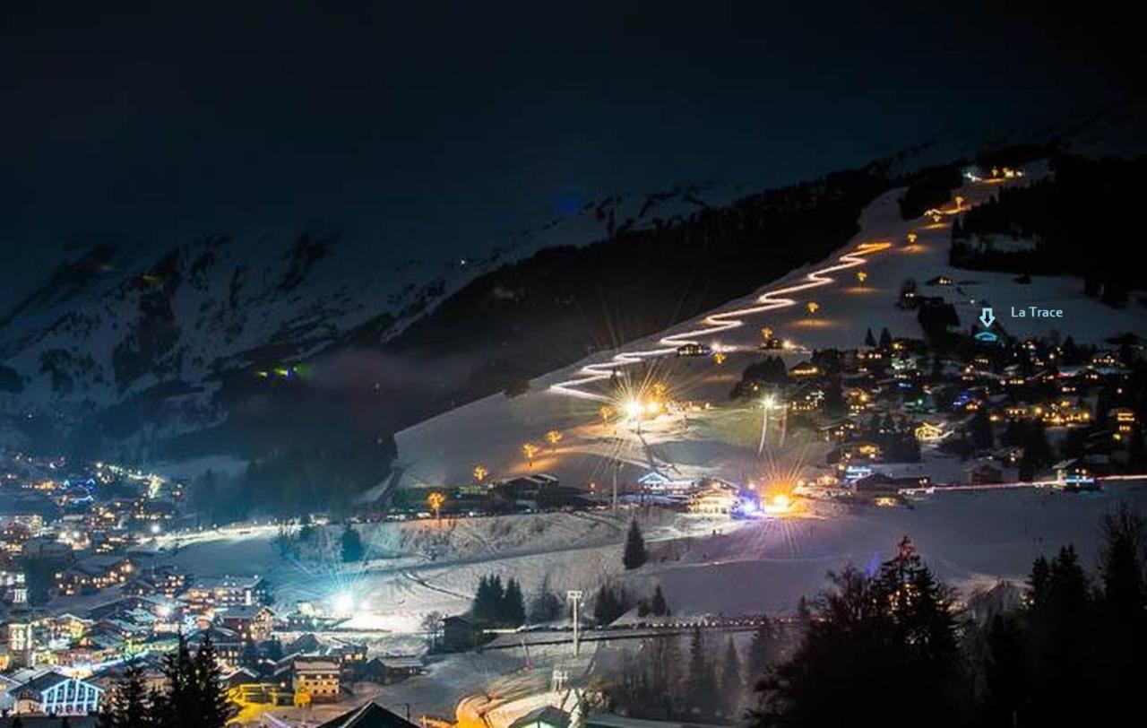 Chambre D'Hotes La Trace La Clusaz Bagian luar foto