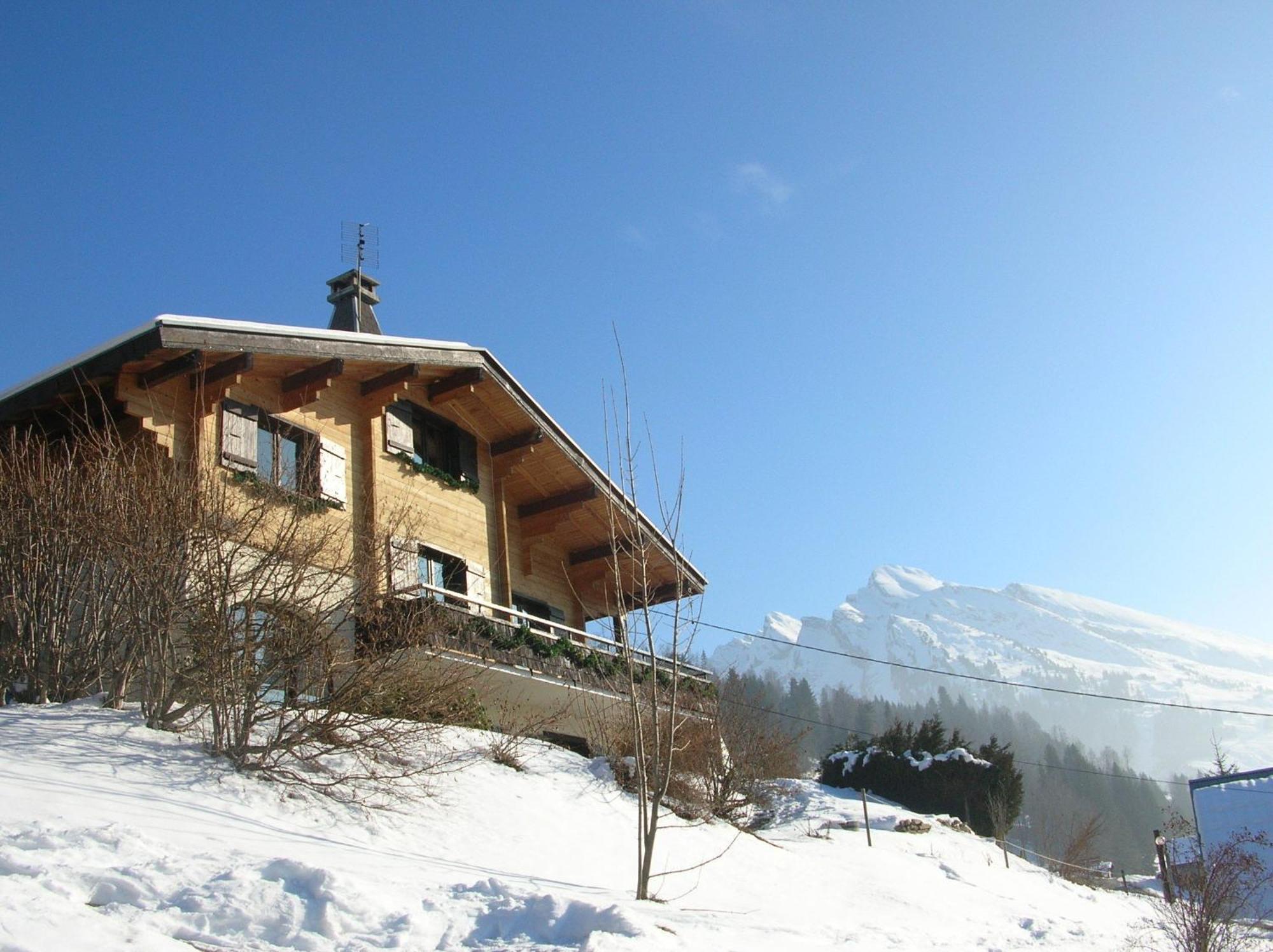 Chambre D'Hotes La Trace La Clusaz Bagian luar foto